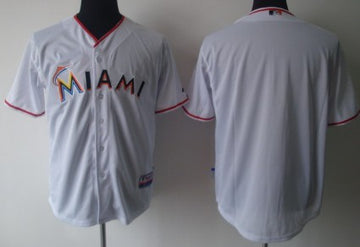Custom Miami Marlins white jersey