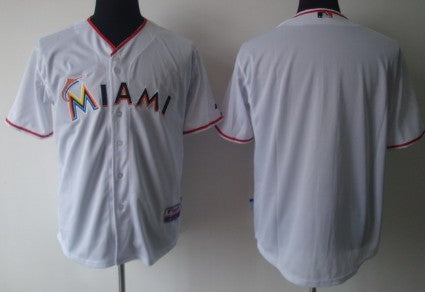 Custom Miami Marlins white jersey