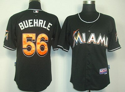 Mark Buehrle Miami Marlins black jersey