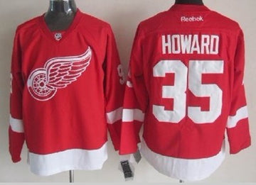 Jimmy Howard Detroit Red Wings red jersey