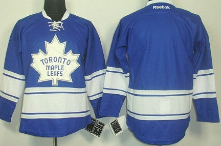 Custom Toronto Maple Leafs blue Third jersey