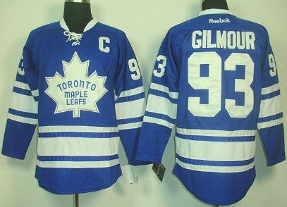 Doug Gilmour Toronto Maple Leafs blue Third jersey