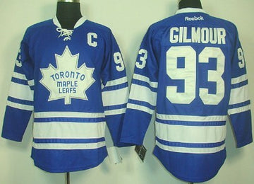 Doug Gilmour Toronto Maple Leafs blue Third jersey