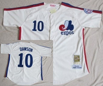 Andre Dawson Washington Nationals cream Throwback jersey