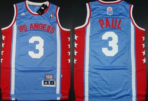Chris Paul Aba Hardwood Los Angeles Clippers blue Classic jersey