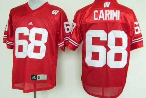 Gabe Carimi Wisconsin Badgers red jersey