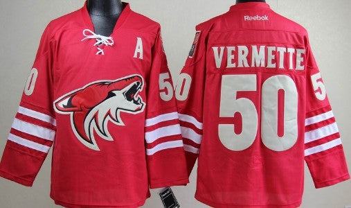 Antoine Vermette Utah Mammoth red jersey