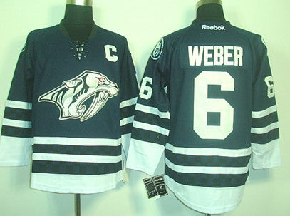 Shea Weber Nashville Predators blue Third jersey
