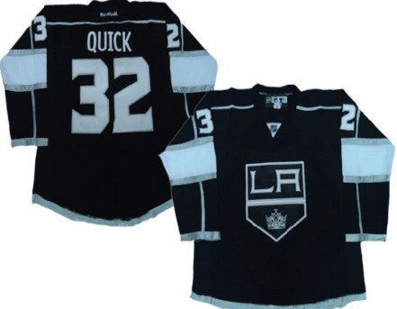 Jonathan Quick Los Angeles Kings black jersey