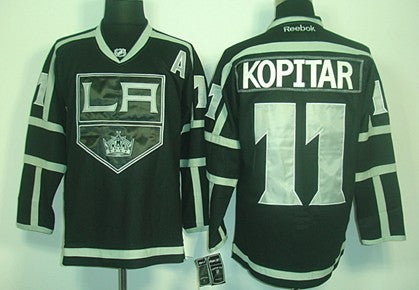 Anze Kopitar Los Angeles Kings black jersey
