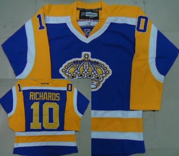 Mike Richards Los Angeles Kings purple jersey