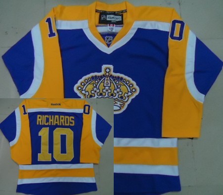 Mike Richards Los Angeles Kings purple jersey
