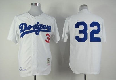 Sandy Koufax Los Angeles Dodgers white Throwback jersey