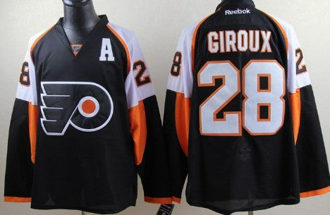Claude Giroux Philadelphia Flyers black jersey