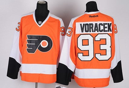 Jakub Voracek Philadelphia Flyers orange jersey
