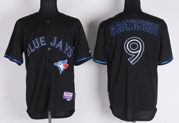 J. P. Arencibia Toronto Blue Jays black Fashion jersey
