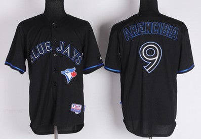 J. P. Arencibia Toronto Blue Jays black Fashion jersey