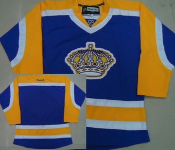 Custom Los Angeles Kings purple jersey