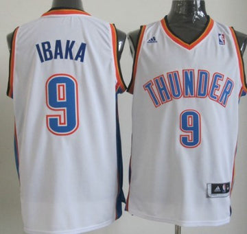 Serge Ibaka Revolution Oklahoma City Thunder white jersey