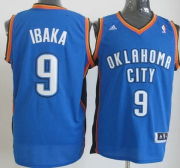 Serge Ibaka Revolution Oklahoma City Thunder blue jersey