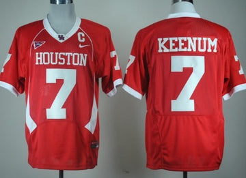 Case Keenum Houston Cougars red jersey