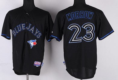 Brandon Morrow Toronto Blue Jays black Fashion jersey