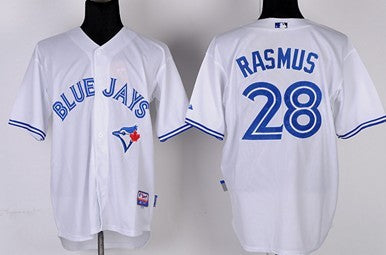 Colby Rasmus Toronto Blue Jays white jersey
