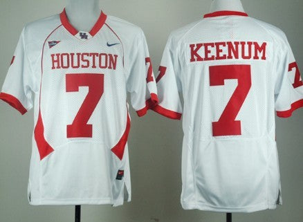 Case Keenum Houston Cougars white jersey
