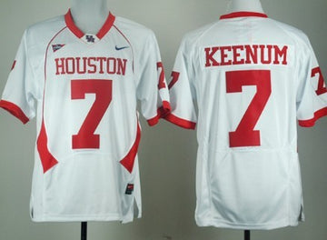 Case Keenum Houston Cougars white jersey