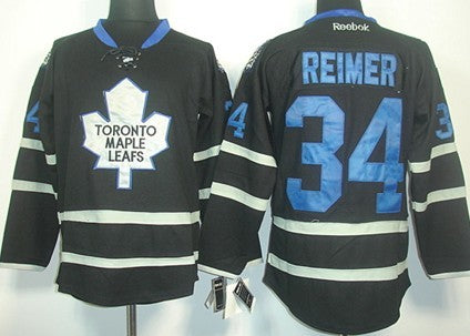 James Reimer Toronto Maple Leafs black jersey