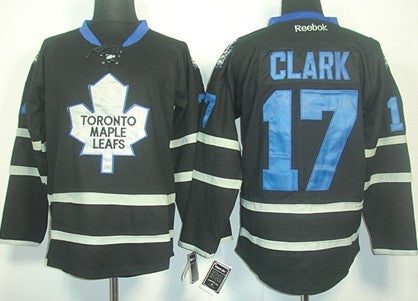 Wendel Clark Toronto Maple Leafs black jersey