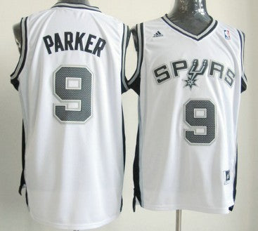 Tony Parker Revolution San Antonio Spurs white jersey