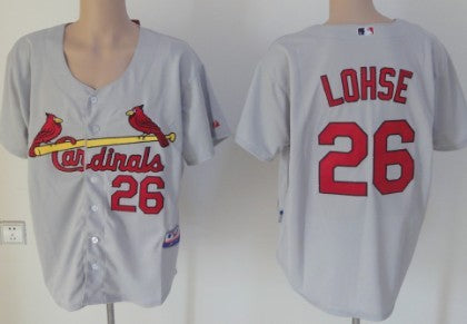 Kyle Lohse St. Louis Cardinals gray jersey
