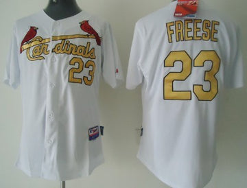 David Freese St. Louis Cardinals white jersey
