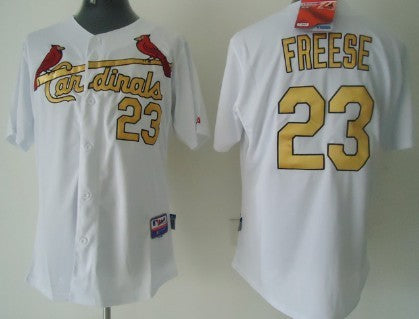 David Freese St. Louis Cardinals white jersey