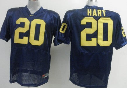 Mike Hart Michigan Wolverines navy jersey