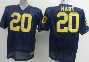 Mike Hart Michigan Wolverines navy jersey