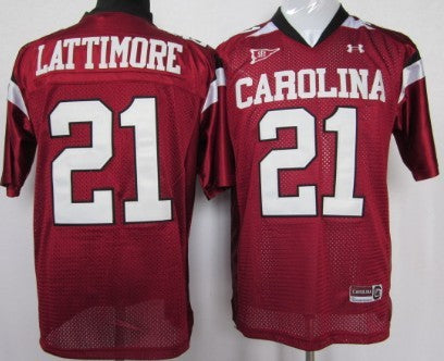 Marcus Lattimore South Carolina Gamecocks red jersey