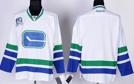 Custom Vancouver Canucks white Third jersey