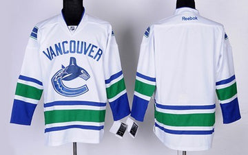Custom Vancouver Canucks white jersey