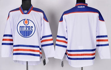 Custom Edmonton Oilers white jersey
