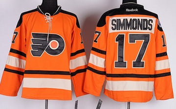 Wayne Simmonds Philadelphia Flyers orange Winter Classic jersey