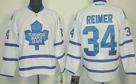 James Reimer Toronto Maple Leafs white jersey