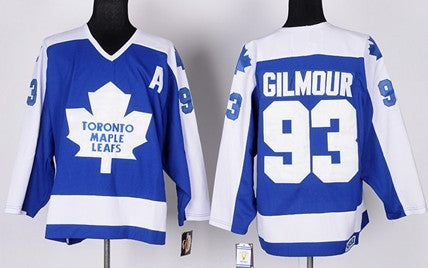 Doug Gilmour Toronto Maple Leafs blue Throwback jersey