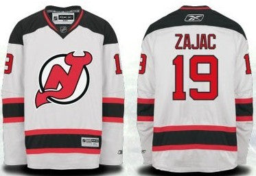 New Travis Zajac New Jersey Devils white jersey