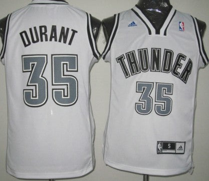 Kevin Durant Revolution Oklahoma City Thunder white jersey