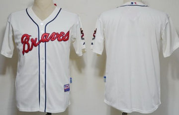 Custom Atlanta Braves cream jersey
