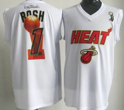 Chris Bosh Miami Heat white jersey
