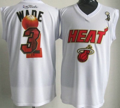 Dwyane Wade Miami Heat white jersey