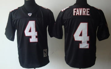 Brett Favre Atlanta Falcons black Throwback jersey